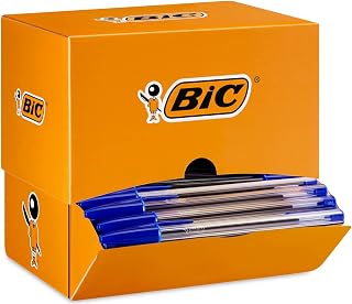 BIC Cristal Original Ball Pens Medium Point (1.0 mm) - Blue, Box of 150 [Amazon Exclusive]