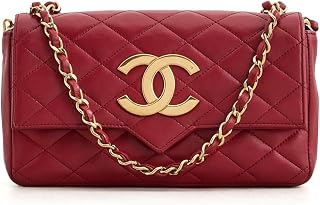 WHAT GOES AROUND COMES AROUND Women's Pre-Loved Chanel Lambskin CC Shoulder Bag