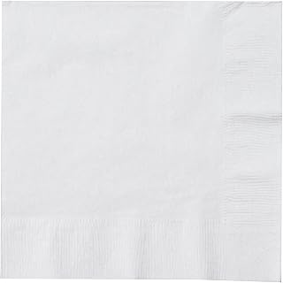 Creative Converting White 2-Ply Luncheon Napkins, 50/Pack (139140135)