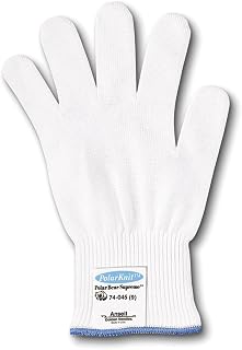 Ansell PolarBear Plus 74-045 Dyneema Glove, Cut Resistant, Tuff-Cuff, Medium (Pack of 12)