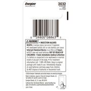 CR2032 Batteries (1 Pack) by Energizer – 1 Count (Pack of 1), Multicolor, Model ECR2032BP