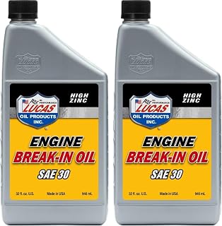 Lucas Oil 10630 Engine Break-In Oil SAE 30-1 Quart (Pack of 2)