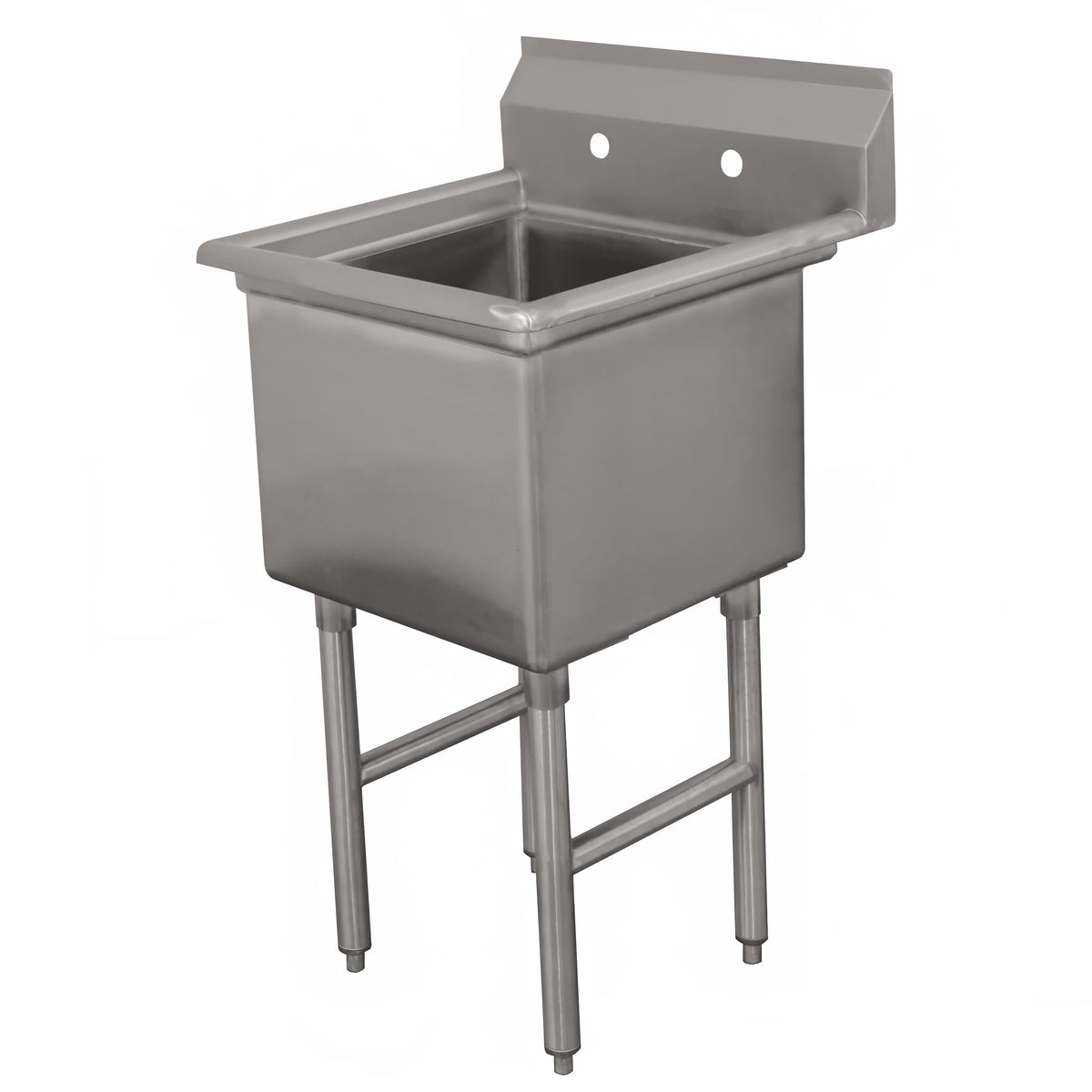 21" Fabricated One Compartment Sink (Lite Series) Model FE-1 by Advance Tabco – 26.00x26.00x28.00, In Description, Check Images, Model FE-1-1620-X