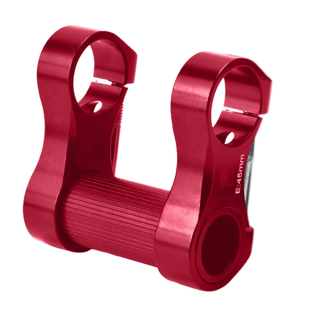 Bicycle Handlebar Stem by Zceplem – 1, Vástago Doble de 25,4*45 Mm (Rojo), Model VUDG82I49T5I7CCAHRRM