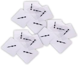 Learning Advantage Transparent Spinners - Customizable, Durable Plastic - Set of 15