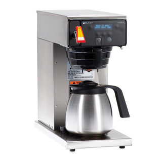 Axiom-DV-TC Dual Voltage Commercial Thermal Coffee Brewer by Bunn – 12 Cup, 96.0 ounces, Stainless Steel, Silver, Model 38700.0011