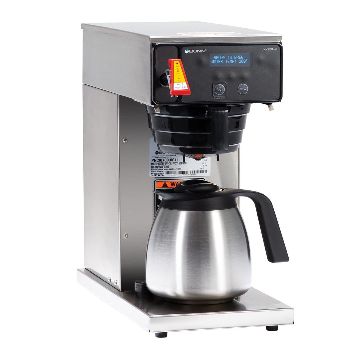 Bunn Coffee Maker / 12 Cup / Silver Coffee Machines