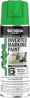 Seymour 16-655 Stripe Water Base Inverted Tip Marker, Safety Green