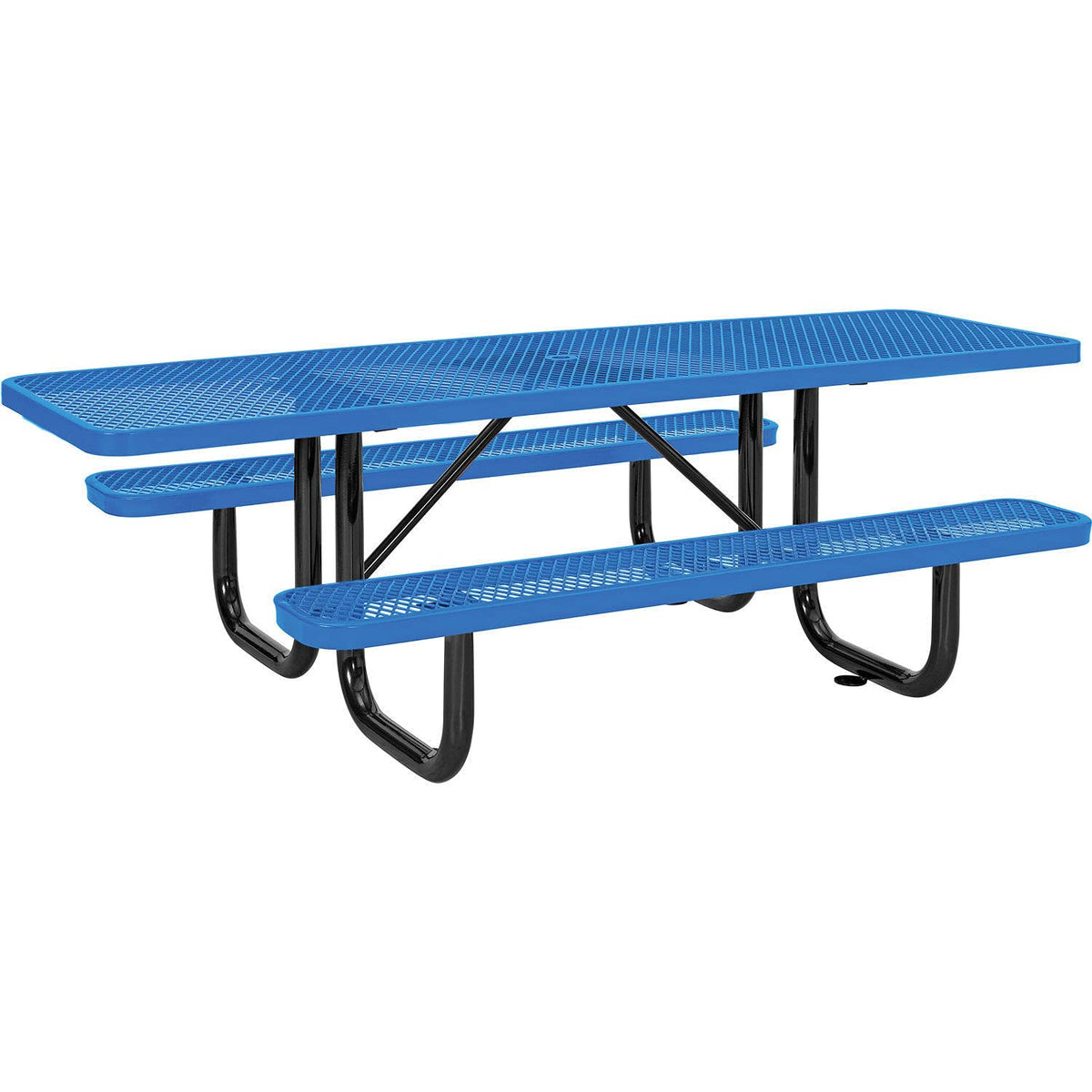 Global Industrial Blue / 96" x 60" x 29.5" / Industrial Picnic Tables