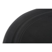 Serving Tray Large Nonskid Oval Black Polypropylene - 28 1/2 L x 23 1/4 W x1 1/4 H by HUBERT – 29" x 23.5" x 1.3", Plastic, Black, Model 2900CT