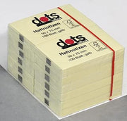 Dot's Homestyle Pretzels Dots Sticky Notes Yellow 5.0 x 7.5 cm VE 12