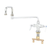 Double Pantry Faucet by T&S Brass – not_applicable, Brass, Polished Chrome, Model B-0250