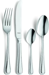 Amefa Monogram Bead 16 Piece Boxed Flatware Set for 4 people
