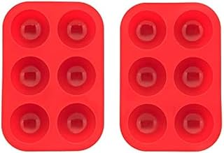 Chicago Metallic Hot Cocoa Bomb Molds, Set of 2, Red