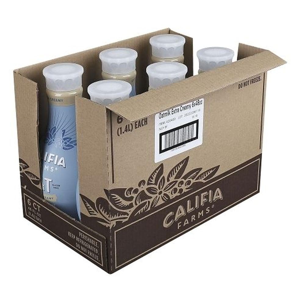 Califia Farms 64 Fl Oz (Pack of 6) / Oatmilk / 1 Breakfast Foods