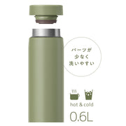 THERMOS Khaki / 20.3 Ounces / sports Thermoses