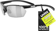Uvex Sportstyle 114 Glasses - Black Matte Frame