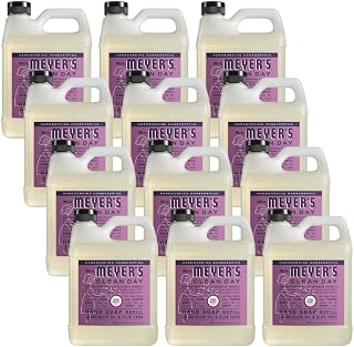 Mrs. MEYER'S Clean Day Plum Berry Scent Hand Soap Refill, 33 Fl Oz (Pack of 12)
