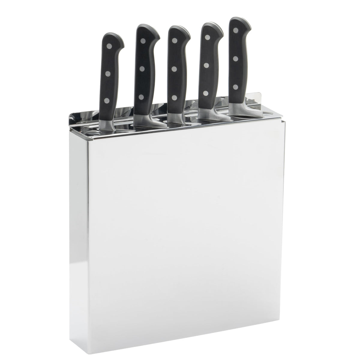 Knife Rack by Winco – 1 Pack, 7.0 load, Stainless Steel, Model KR-9