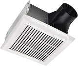 Broan-NuTone AEN80B Invent ENERGY STAR Certified Single-Speed Ventilation Fan, 80 CFM 1.5 Sones, White