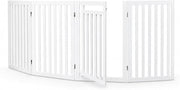 TRIXIE 4-Panel Pet Gate, 31.5-in Tall, White