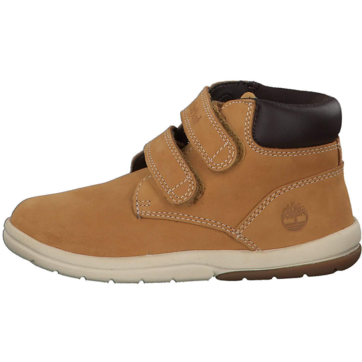 Kid's Toddle Tracks Hook-and-Loop Boots by Timberland – 7.5 Toddler, Leather, Wheat Nubuck