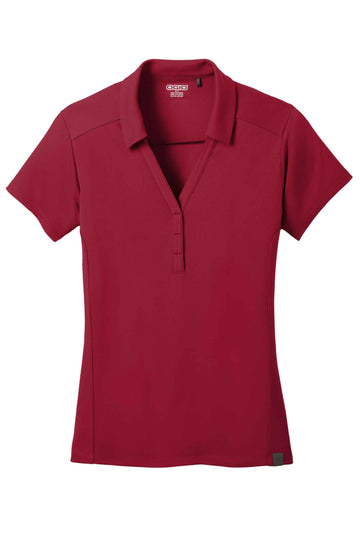 Women's Framework Polo | Moisture Wicking Polo for Women by OGIO – 4X-Large, Signal Red, Model LOG125