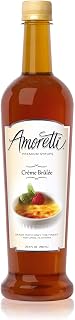 Amoretti Premium Syrup, Crème Brulee, 25.4 Ounce (Pack of 12)