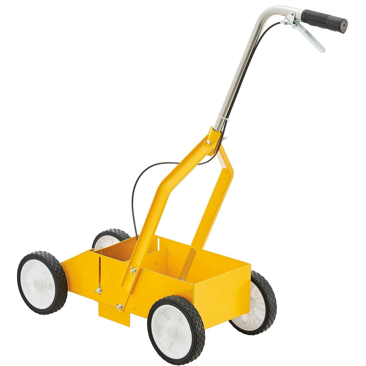 Walk Behind Line Striper with Built-In Storage Tray by Global Industrial – 20 oz, Yellow, Model 670691