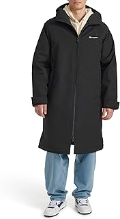 Champion Men's Full-length Sideline Hooded Jacket With Quilted Lining