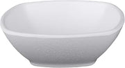 Elite Global Solutions JW1505-W Square Bowl, 5" sq. x 1 5/8" h., Melamine, White (Pack of 6)