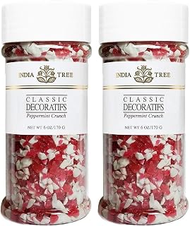 India Tree Peppermint Crunch, 6 Ounce (Pack of 2)