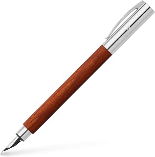 Faber-Castell Ambition Fountain Pen, Pearwood Brown - Medium