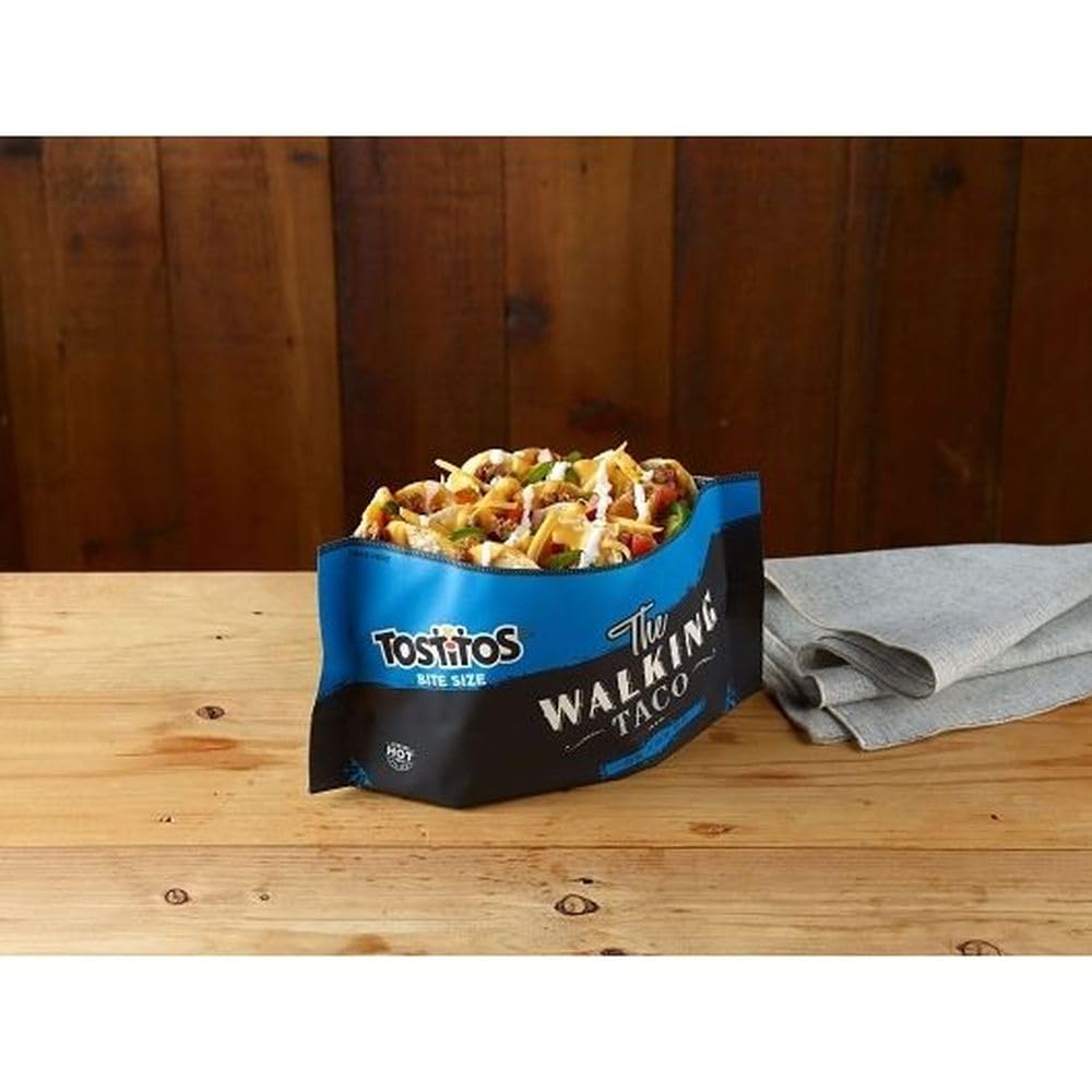 Bite Size Tortilla Chips for Walking Tacos by Tostitos – 2.5 Ounce (Pack of 18), Pack of 18
