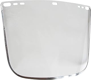 Jackson Safety 29079 F30 Bound Acetate Faceshield, Capacity, Volume, Acetate, Standard, Clear