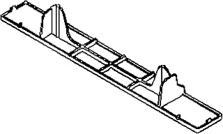 Kohler GENUINE PART 1171863 COVER, HINGE