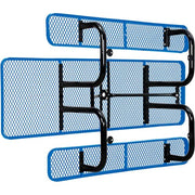 Global Industrial Blue / 96" x 60" x 29.5" / Industrial Picnic Tables