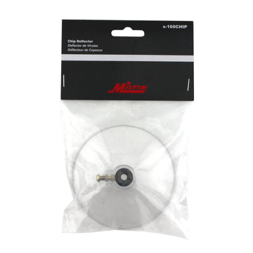 Blow Gun Chip Guarding Shield by Milton – 11"L x 7"W x 5"H, Silver, Model S-160CHIP