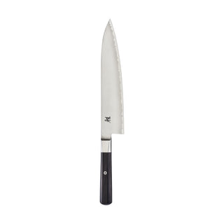 Koh 9.5" Chef's Knife Black/Stainless Steel by MIYABI – 9.5", FC61 Steel, Black, Model 33951-243