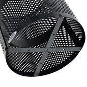 Global Industrial Black / 23.5 inches (Diameter) x 30 inches (Height) / Industrial Outdoor Trash Cans