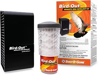 Bird B Gone Bird-Out Aromatic Repellent, Dispenser & Cartridge, 1 Kit