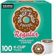 The Original Donut Shop Regular K-Cups, Medium Roast Coffee Pods, 100 Count