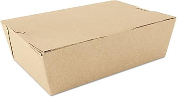 SOUTHERN CHAMPION TRAY SCT ChampPak Carryout Boxes, #3, 7.75 x 5.5 x 2.5, Kraft, Paper, 200/Carton