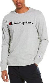 Champion Men's Long Sleeve Tee Shirt, Heritage T-Shirt for Men, Multiple Graphics