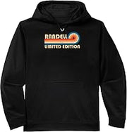 RANDELL Retro 70s 80s Sunset Stripe Performance Hoodie