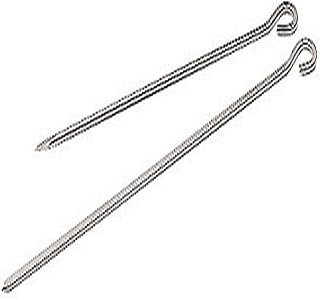 PADERNO World Cuisine Stainless Steel Skewers (Set of 10), Gray