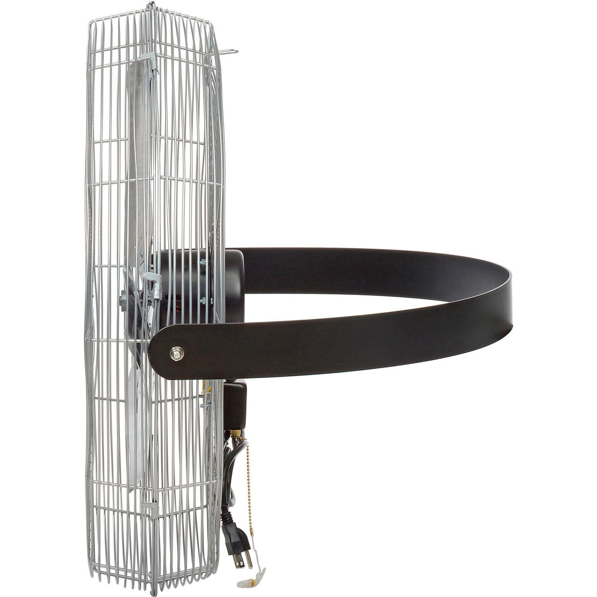 24" Double Arm Loading Dock Fan by Global Industrial – Large, Metal, Yellow, Model 292747
