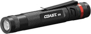 Coast® G19 54 Lumen Inspection Beam LED Penlight with Adjustable Pocket Clip and Consistent Edge-to-Edge Brightness, Black