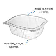 KODA CUP 32oz / Clear / 32.0 fluid_ounces Clamshell Take Out Containers