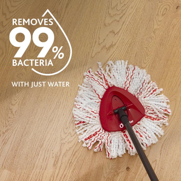O-Cedar White / Deep Clean Refill (3-Pack) / 1 Count (Pack of 3) Replacement Mop Pads